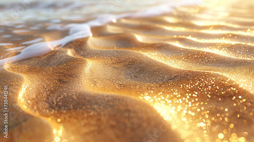 Gold sand