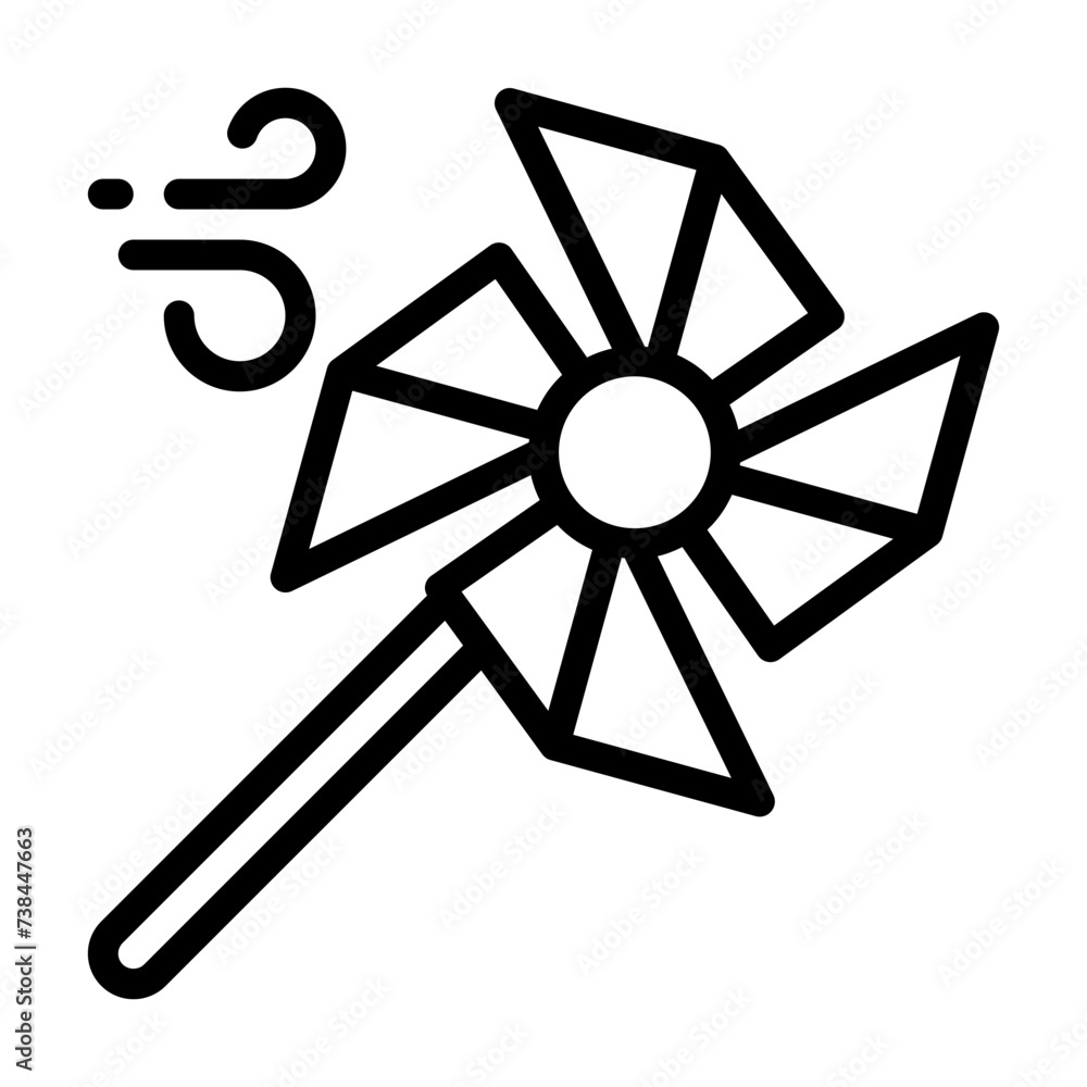 windmill line icon windmill line icon