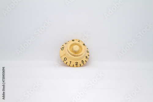 metal nuts for nuts isolated over a white background
