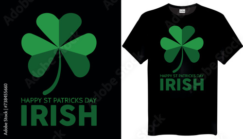 Happy St Patricks Day Irish T-shirt Design