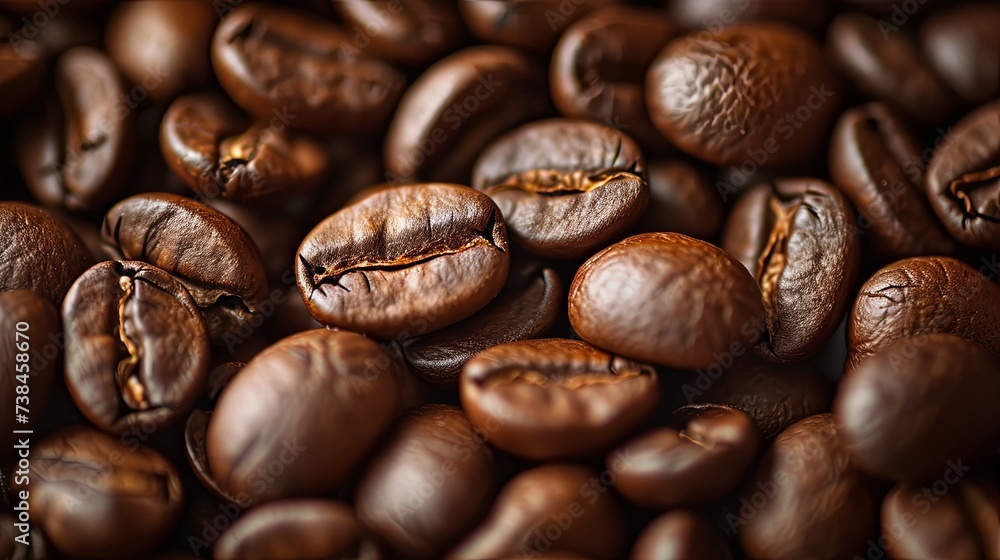 Coffee bean texture pattern drink heap. Banner background design Coffee bean texture pattern drink heap. Banner background design