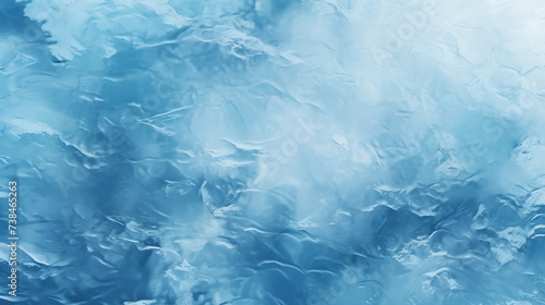 Wallpaper Mural abstract blue background texture of frozen water with some ice in it Torontodigital.ca