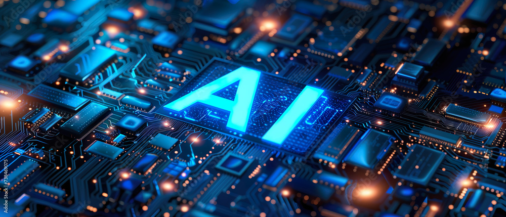 AI, artificial intelligence concept, 3d rendering, concept image, future technology AI, artificial intelligence concept, 3d rendering, concept image, future technology