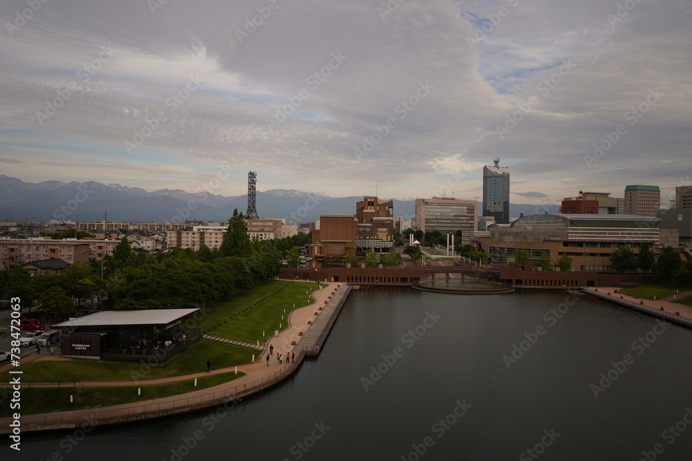 Obraz premium 富岩運河環水公園