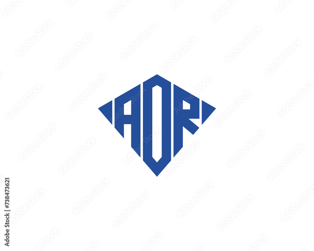 AOR logo design vector template AOR logo design vector template