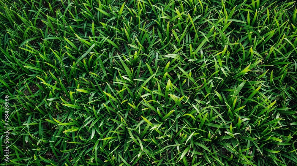 Lush Green Grass Texture Top View
Lush Green Grass Texture Top View