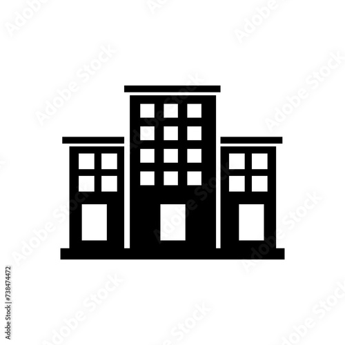 Public company icon. simple flat trendy style vector illustration on white background..eps