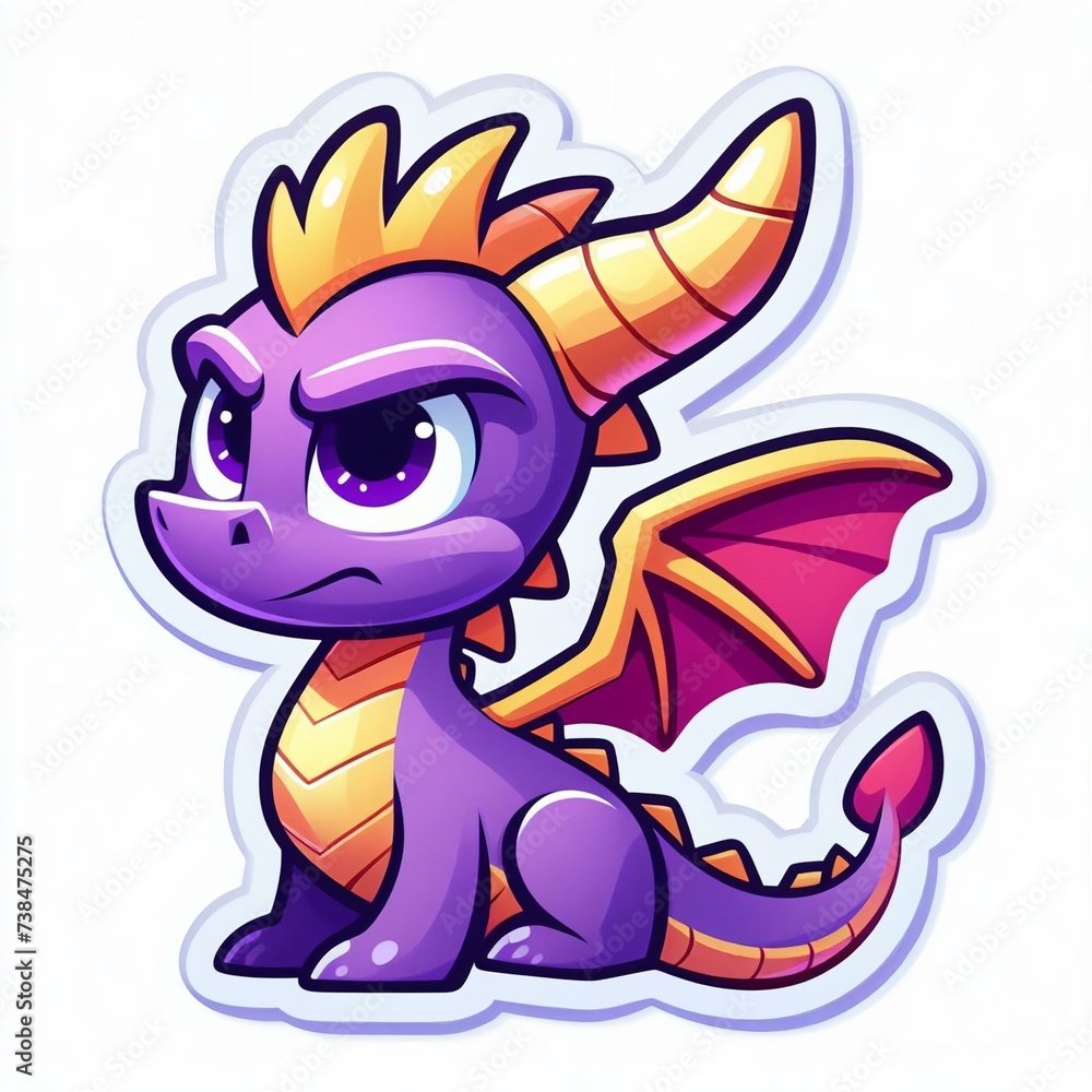 Fototapeta premium Spyro sticker