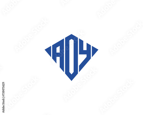 AOY logo design vector template Free Download AOY logo design vector template - GFXLoad
