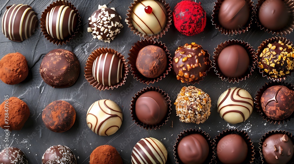 chcocolate truffles assortment