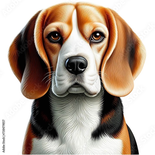 Animal, dog, pet, cute dog, lovely dog, spotted dog, illustration, digital art, dog character, animal character,