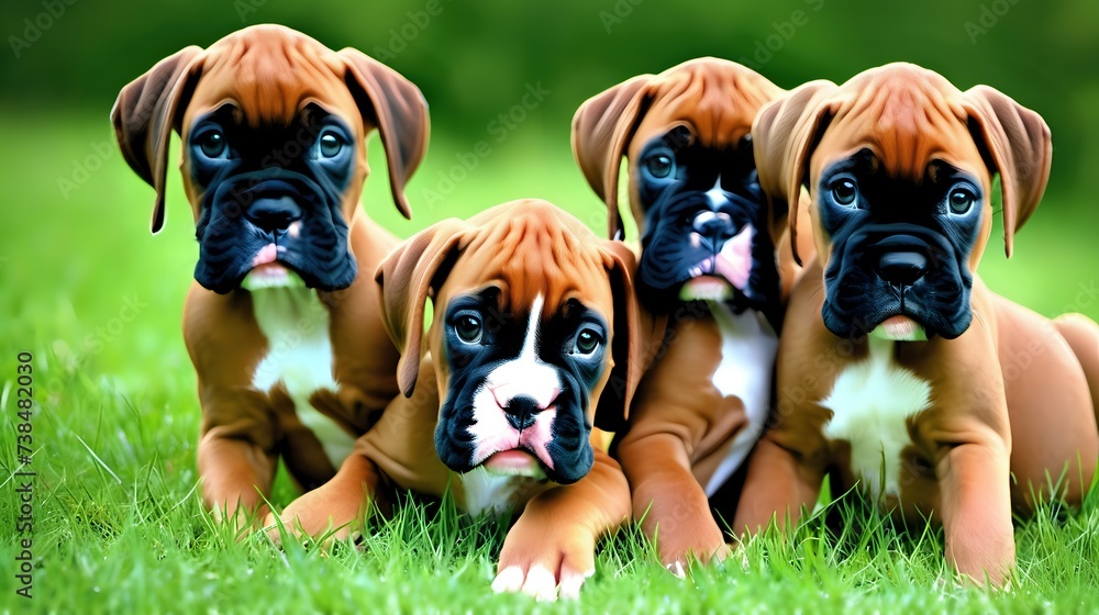 Gentle Boxer Puppies