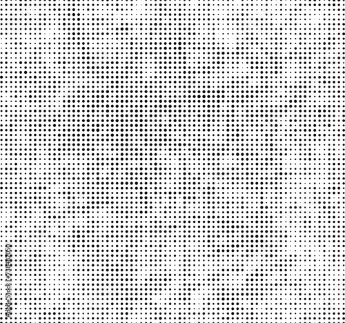 a Vintage black and white halftone pattern with dots, abstract halftone dot vector, seamless pattern with dots, 