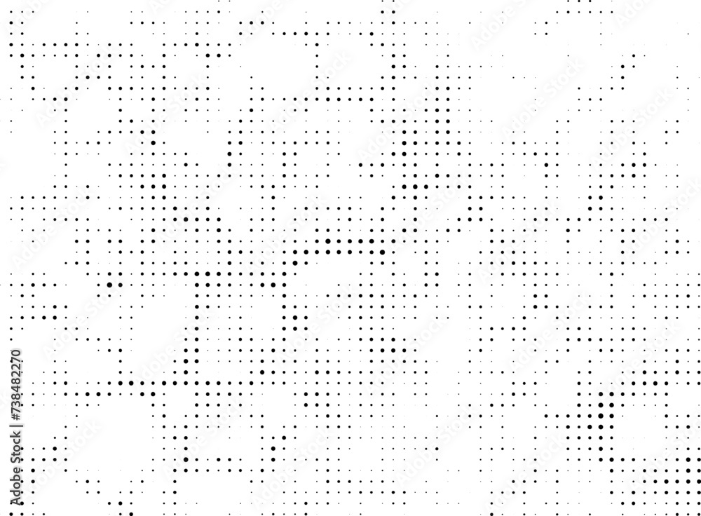 a white and black dotted background with dots, vintage dot effect, dotted pattern texture grid perforated fading dots monochrome pattern