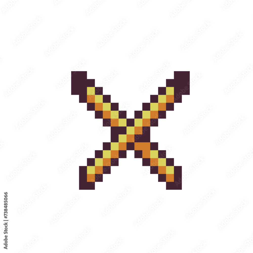 Drumstick emoji musical instrument pixel art web 8bit icon, emoji