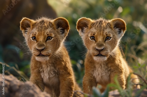 lioness and cubs