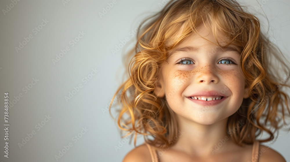 Energetic child playing, laughter in a bright white space, capturing joy and innocence Energetic child playing, laughter in a bright white space, capturing joy and innocence