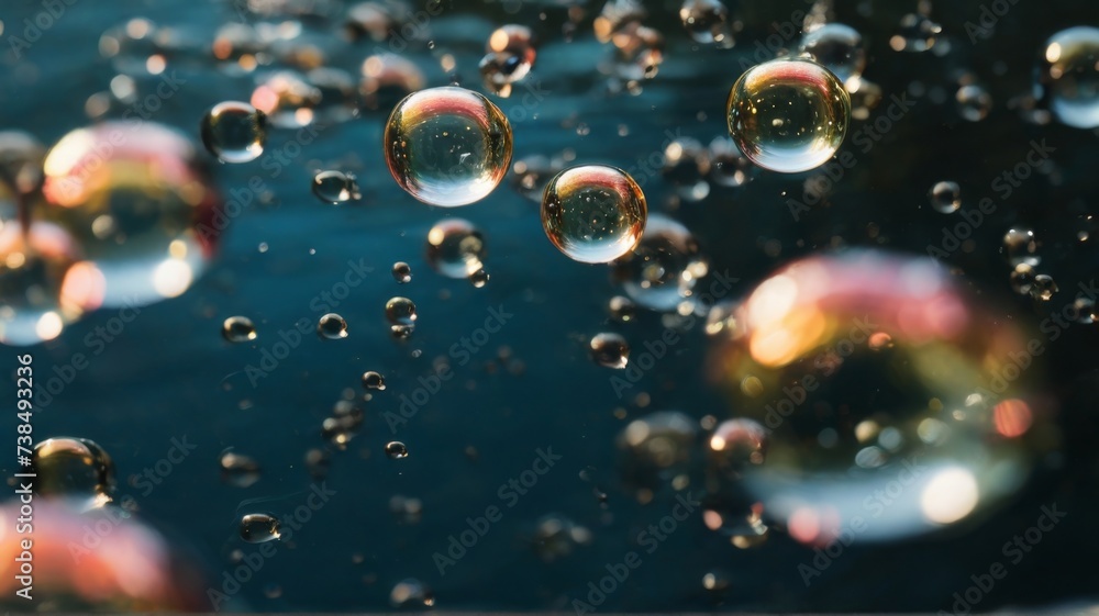 custom made wallpaper toronto digitalSoap bubbles with a mix of sizes, creating a dynamic and lively background