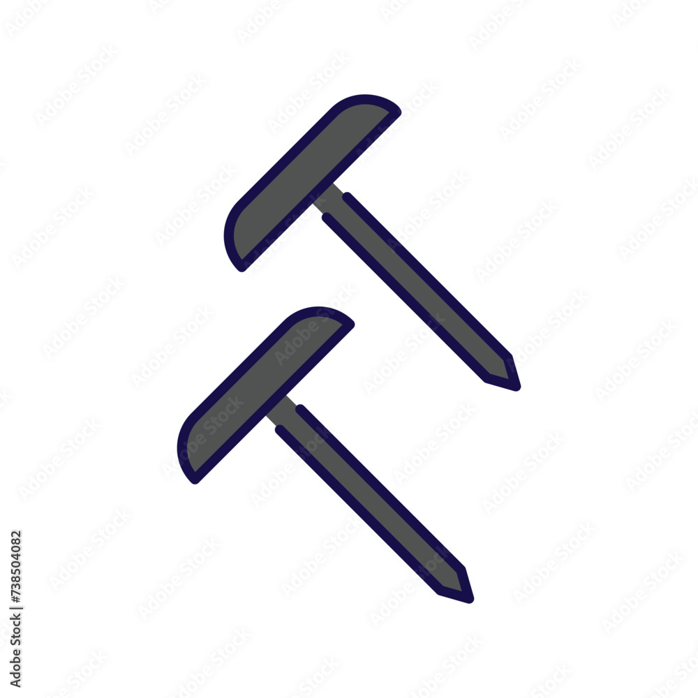 nails icon with white background vector stock illustration nails icon with white background vector stock illustration