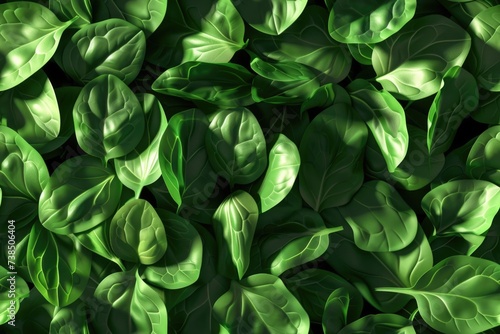 Spinach background 