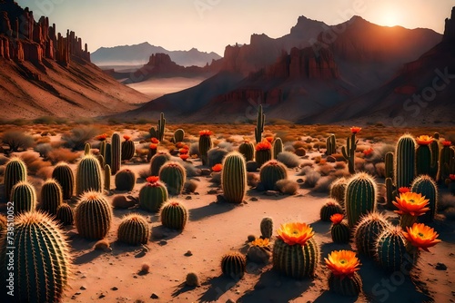 cactus in the desert of state