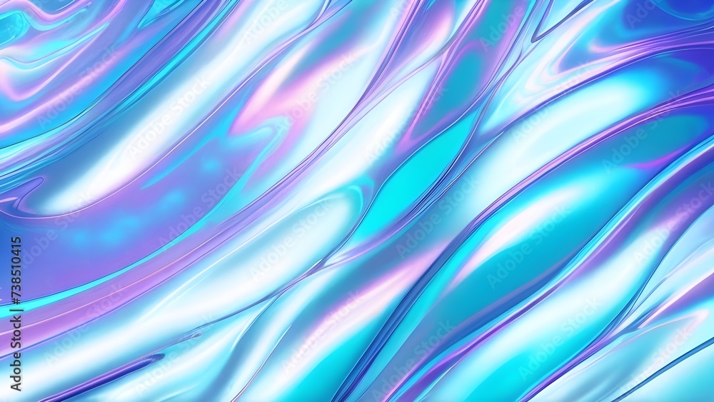 Holographic background pastel foil wrinkled colorful surface. The Hologram Background of 80s abstract foil soft texture crumpled in various colors. 90s blue sky pink pastel holographic gradient mesh Holographic background pastel foil wrinkled colorful surface. The Hologram Background of 80s abstract foil soft texture crumpled in various colors. 90s blue sky pink pastel holographic gradient mesh