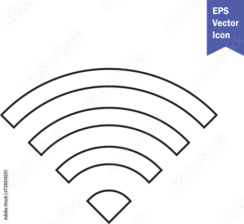 WI fi zone sign, WIFI ICON , SIGN