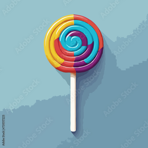 lollipop isolated on white background