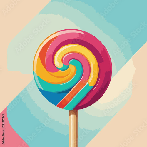 lollipop on a stick