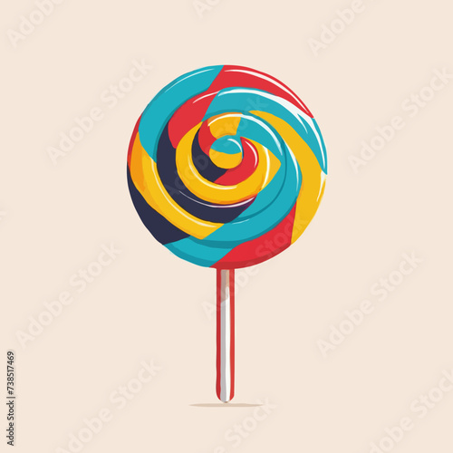 lollipop on a stick