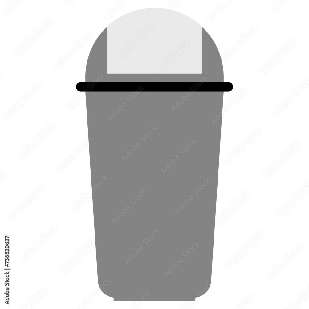 Trash Can Illustration Trash Can Illustration