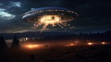 An enormous extraterrestrial vessel threatens Earth as it invades the planet