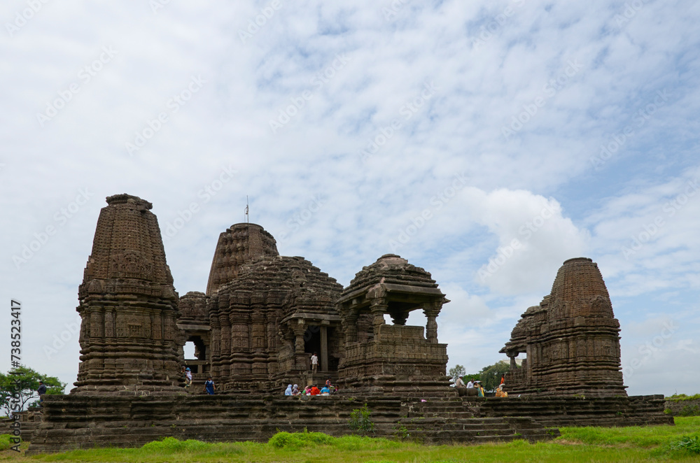 Gondeshwar Temple 11th-12th century Hindu temple, Sinnar, Nashik, Maharashtra, India, Asia.