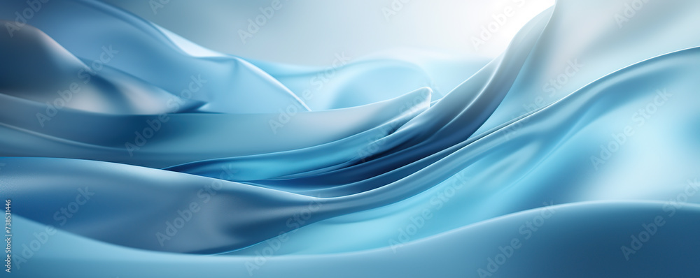 Blue cloth background Blue cloth background