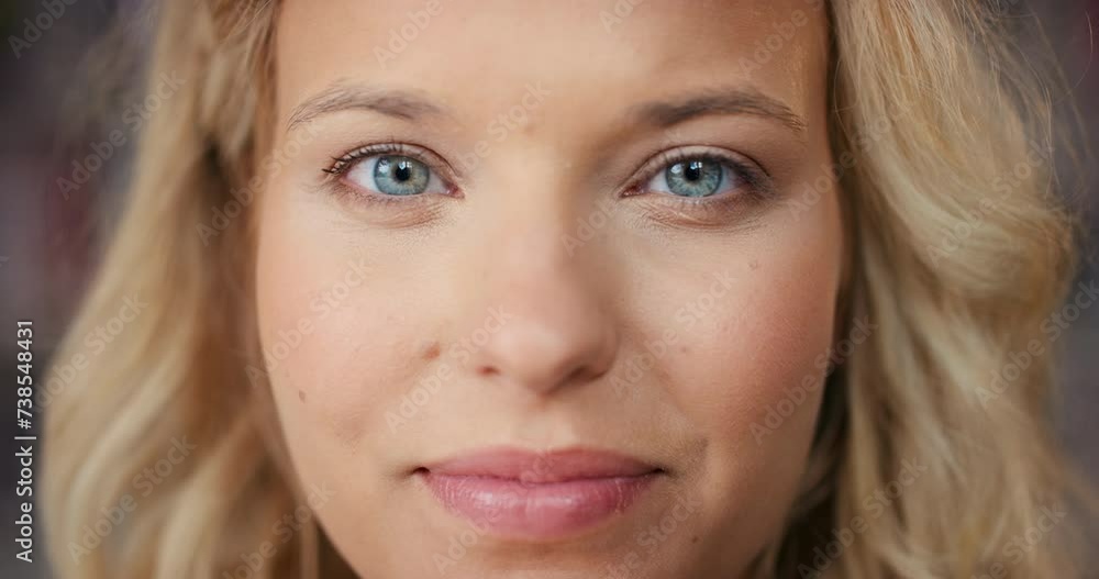 Happy, beauty and face of woman with makeup, cosmetics and skincare for wellness and spa. Dermatology, facial expression and closeup portrait of person with confidence, natural skin or glow in Sweden Happy, beauty and face of woman with makeup, cosmetics and skincare for wellness and spa. Dermatology, facial expression and closeup portrait of person with confidence, natural skin or glow in Sweden