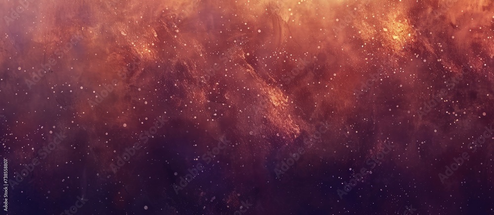 Fototapeta premium Vintage Mystery Dark Moody Abstract Texture with Mysterious Purple and Dark Orange Background