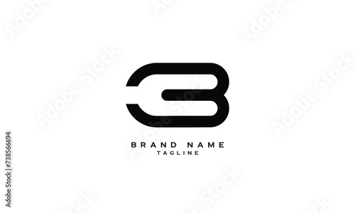 BC3, B3C, CB3, C3B, 3CB, 3BC, Abstract initial monogram letter alphabet logo design
