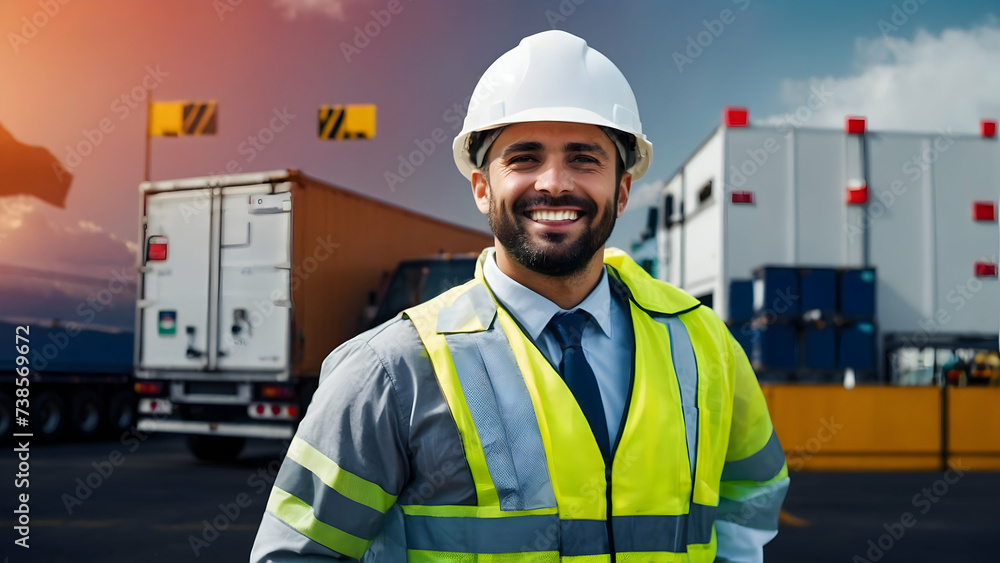 worker in warehouse with clipboard worker in warehouse with clipboard