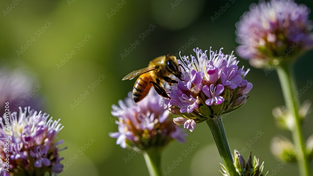 Close-up of Bee Pollinating Flower, Copy Space for Protecting Pollinators Campaign
Close-up of Bee Pollinating Flower, Copy Space for Protecting Pollinators Campaign