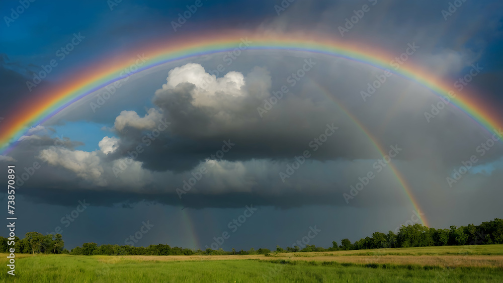 Rainbow Over Green Landscape, Copy Space for Diversity and Inclusion in Conservation Efforts
Rainbow Over Green Landscape, Copy Space for Diversity and Inclusion in Conservation Efforts