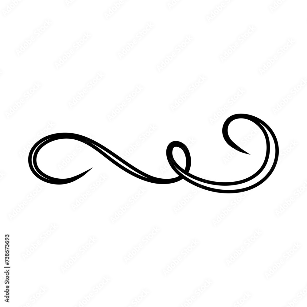 Swishes vector icon. Swashes illustration sign. Swoops symbol. Aroma logo. Swishes vector icon. Swashes illustration sign. Swoops symbol. Aroma logo.