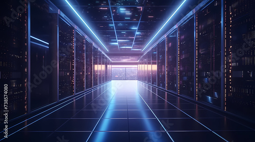 Data center  the core hub of the digital era