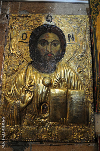 Guzelyurt  Cyprus. April 12  2013. St Mamas Monastery and Icon Museum in Guzelyurt  Cyprus