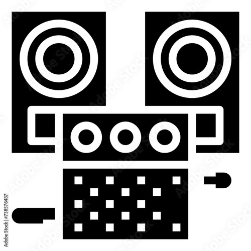 speaker,audio,music,sound,woofer,speakers,loudspeaker,subwoofer,technology.svg