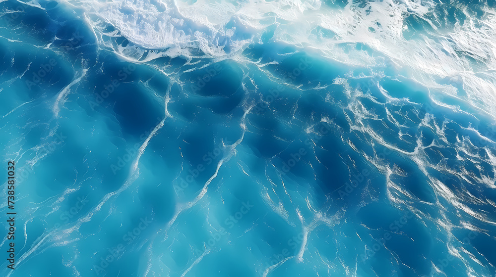 Fototapeta premium spectacular view of waves