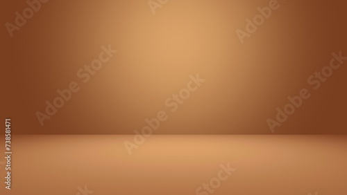 Brown room background design 