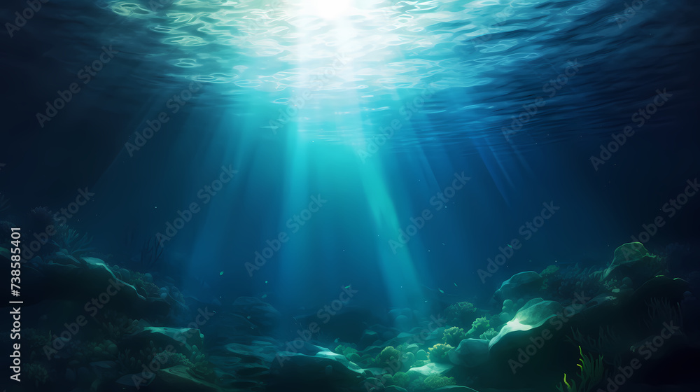 Fototapeta premium spectacular view of waves