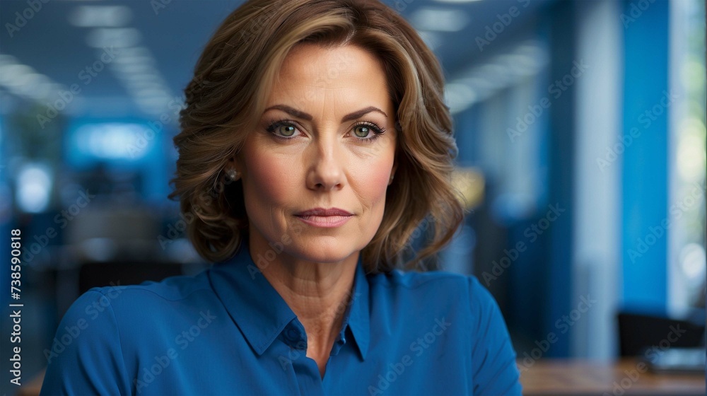 Photo a woman in a business suit standing in an office
Photo a woman in a business suit standing in an office