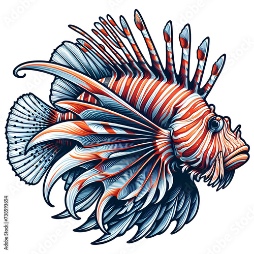 lionfish PNG