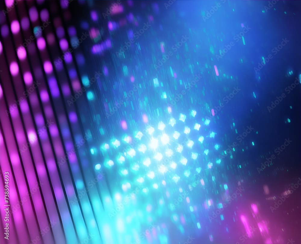 Obraz premium Abstract disco light colored background. Fashionable background for design projects. Illustrations created using artificial intelligence. Illustrations and Clip Art AI generated.